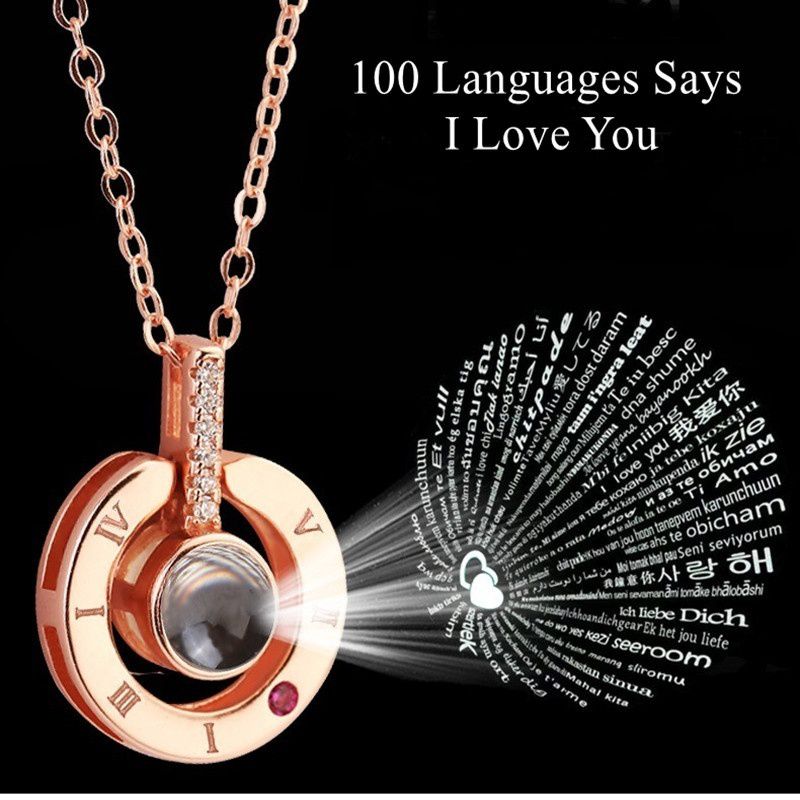 100 Sprachen Ich Liebe Dich Kette